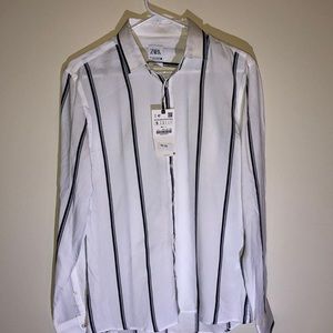 Men’s Zara casual button down, NWT!